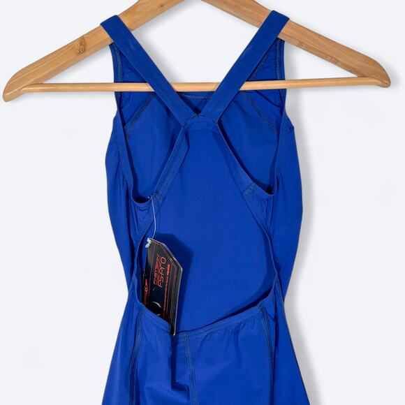 Speedo NEW Fastskin FS-PRO Full Body Open Back Full Length Swimsuit 26‎ 7190100 - Picture 3 of 7